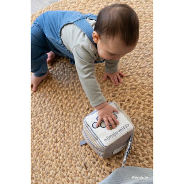 ミッフィー miffy フラッフィー ベビーキューブ(ブルー) 商品画像16：キャラグッズPERFECT WORLD TOKYO