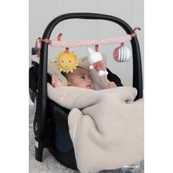 ミッフィー miffy フラッフィー ハンギングトイ(ピンク) ベビー 商品画像3：キャラグッズPERFECT WORLD TOKYO