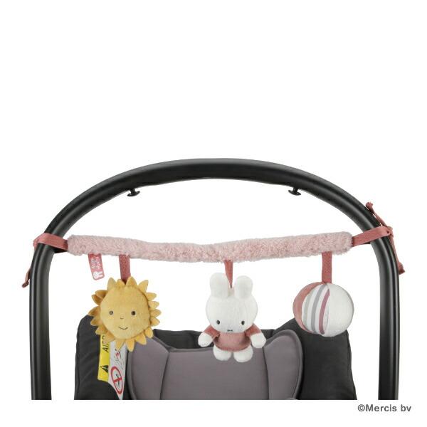 ミッフィー miffy フラッフィー ハンギングトイ(ピンク) ベビー 商品画像5：キャラグッズPERFECT WORLD TOKYO