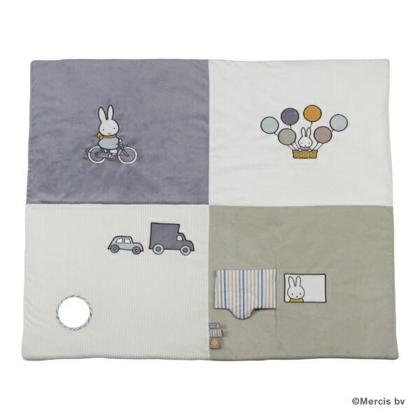 ミッフィー miffy フラッフィー プレイマット(ブルー) ベビー 商品画像2：キャラグッズPERFECT WORLD TOKYO