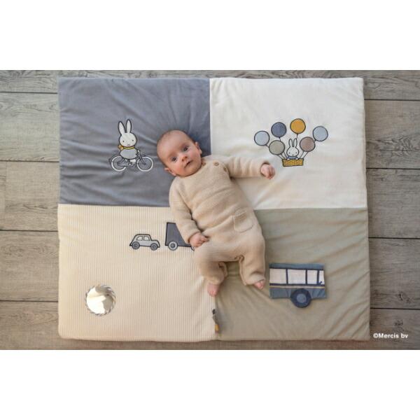 ミッフィー miffy フラッフィー プレイマット(ブルー) ベビー 商品画像3：キャラグッズPERFECT WORLD TOKYO