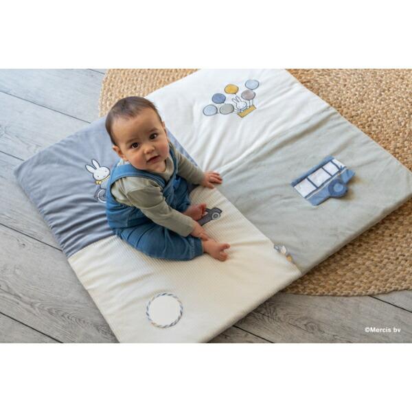 ミッフィー miffy フラッフィー プレイマット(ブルー) ベビー 商品画像5：キャラグッズPERFECT WORLD TOKYO