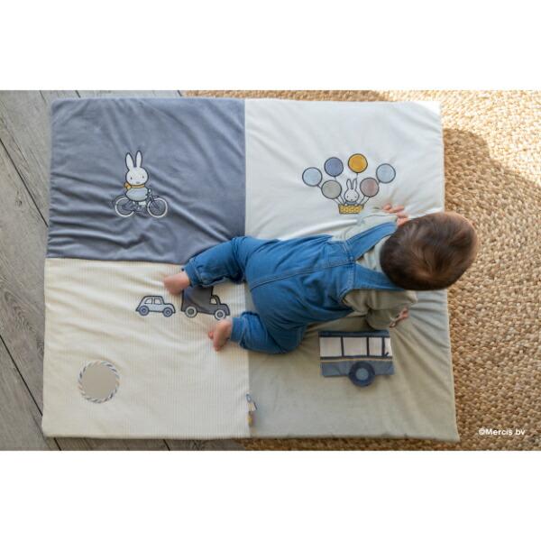 ミッフィー miffy フラッフィー プレイマット(ブルー) ベビー 商品画像6：キャラグッズPERFECT WORLD TOKYO
