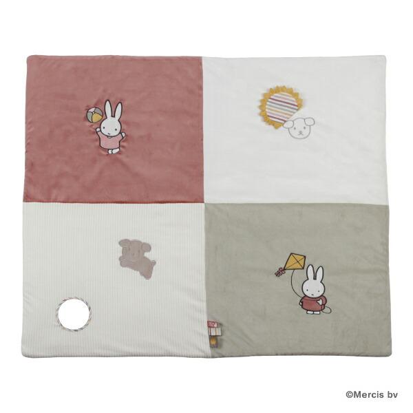 ミッフィー miffy フラッフィー プレイマット(ピンク) ベビー 商品画像2：キャラグッズPERFECT WORLD TOKYO