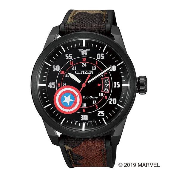 シチズンコレクション マーベル・スペシャルモデル Captain America AW1367-0･･･