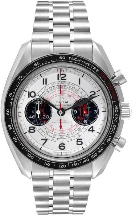 販売卸売オメガ スピードマスター クロノスコープ コーアクシャル 329.30.43.51.03.001 OMEGA ブルー文字盤 腕時計(アナログ)
