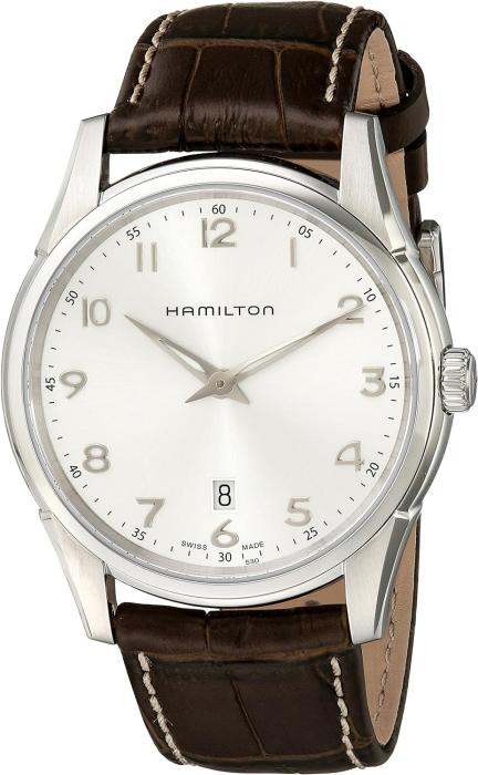【新品】ハミルトン HAMILTON 腕時計 メンズ H38511513 クオーツ シルバーxダークブラウン アナログ表示