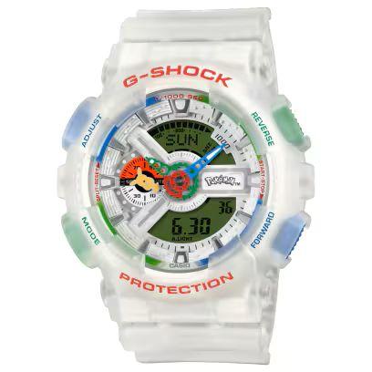 G-SHOCK Pokemon�R���{���[�V�������f�� GA-110PKM-7AJR