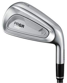 送料込み/PRGR03FORGED/7番アイアン単品/ディアマナ/Rフレックス プロギア PRGR 03 アイアン 5本セット [Diamana FOR PRGR