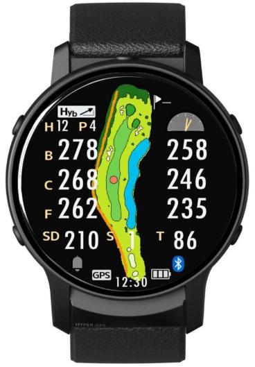 ザ・ゴルフウォッチ GS601 [ブラック]【##】 商品画像2：ＰＪゴルフ