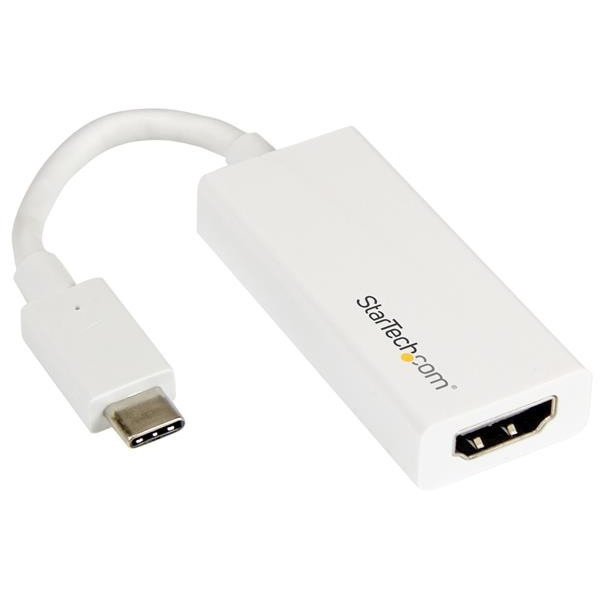 StarTech CDP2HDW ホワイト [USB-C-HDMI変換アダプタ]