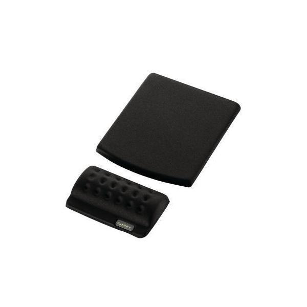 ELECOM MP-114BK ブラック COMFY(カンフィー) [リストレスト＋マウスパッド] 商品画像1：XPRICE