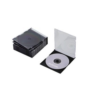 Elecom Ccd Jscs10bk ブラック Blu Ray Dvd Cdケース 10枚セット