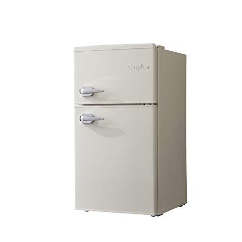 simplus　2ドアレトロ冷蔵庫　85L　SP-RT85L2-WH [レトロホワイト] 商品画像8：リコメン堂