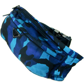 プラダ Prada ショルダーバッグ 2vl132 ウエストポーチ ボディバッグ Tessuto Camoufl ナイロン Royal 迷彩柄 ブルー系マルチ Va0056の通販なら Sanalpha サンアルファ Kaago カーゴ
