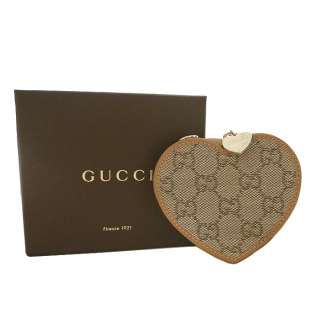 グッチ Gucci 財布 152615 ハート キャンバス コインケース Gg柄 ベージュ系 ライトブラウン系 152615 Bgの通販なら Sanalpha サンアルファ Kaago カーゴ