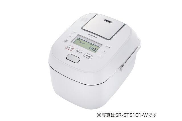 SR-STS181-W パナソニック スチームＩＨジャー炊飯器1升炊 おどり炊き ホワイ･･･