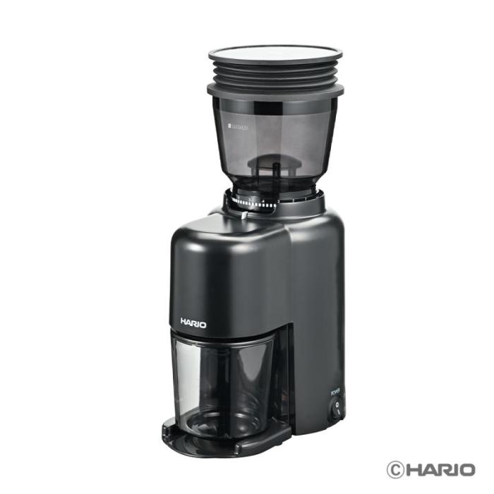  ハリオ HARIO V60 電動コーヒーグラインダー コンパクトN EVCN-8-B 商品画像1：セイカオンラインショップ