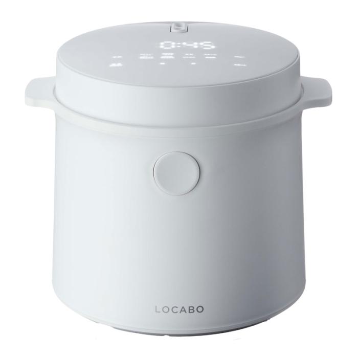 JM-C20E-W 糖質カット炊飯器 LOCABO ホワイト 商品画像2：セイカオンラインショップ