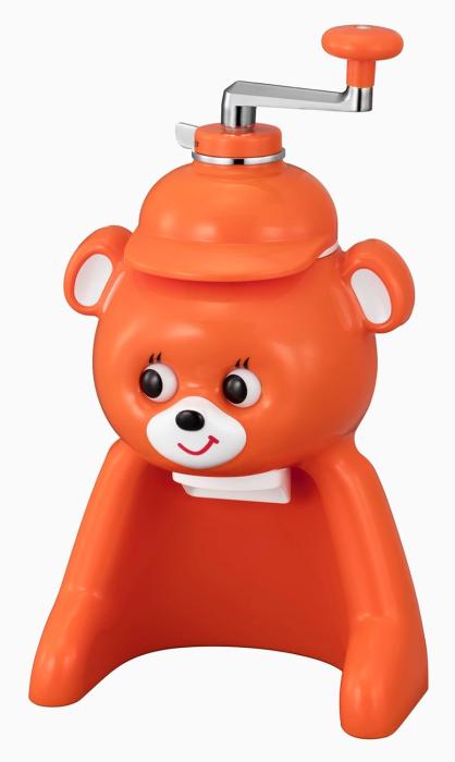 ABF-G100-DK タイガー 氷削り器 きょろちゃん オレンジ