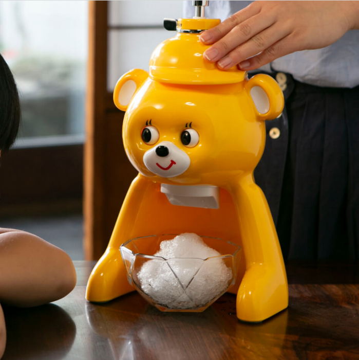 ABF-G100-YK タイガー 氷削り器 きょろちゃん イエロー 商品画像2：セイカオンラインショップ