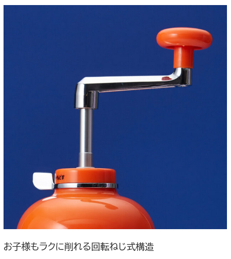 ABF-G100-YK タイガー 氷削り器 きょろちゃん イエロー 商品画像4：セイカオンラインショップ