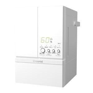 三菱 スチームファン蒸発式加湿器 ルーミストSHE60RD-W 白roomist - 加湿器