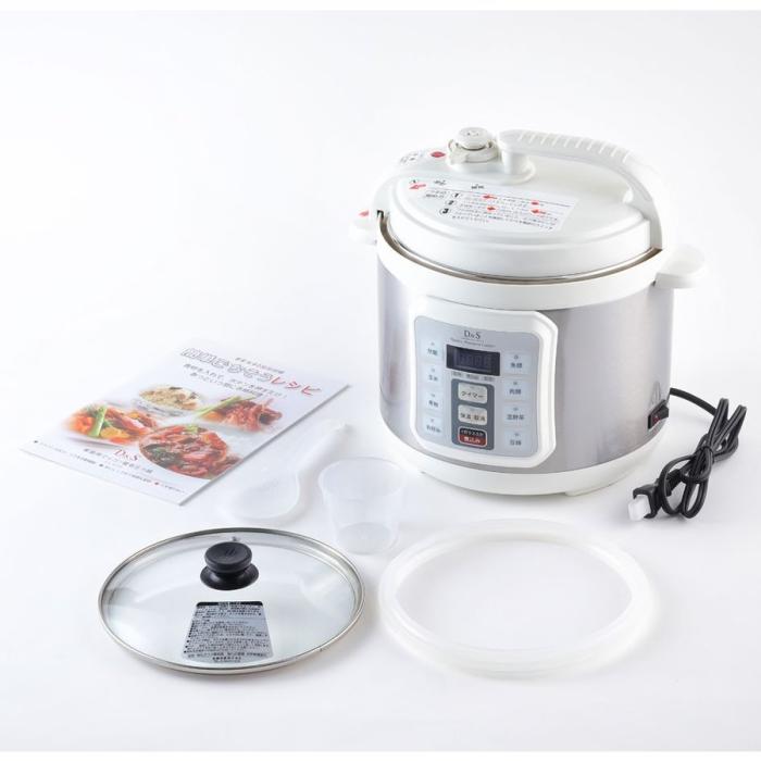 STL-EC50 マイコン電気圧力鍋 4L レシピブック付き D＆S 商品画像4：セイカオンラインショッププラス
