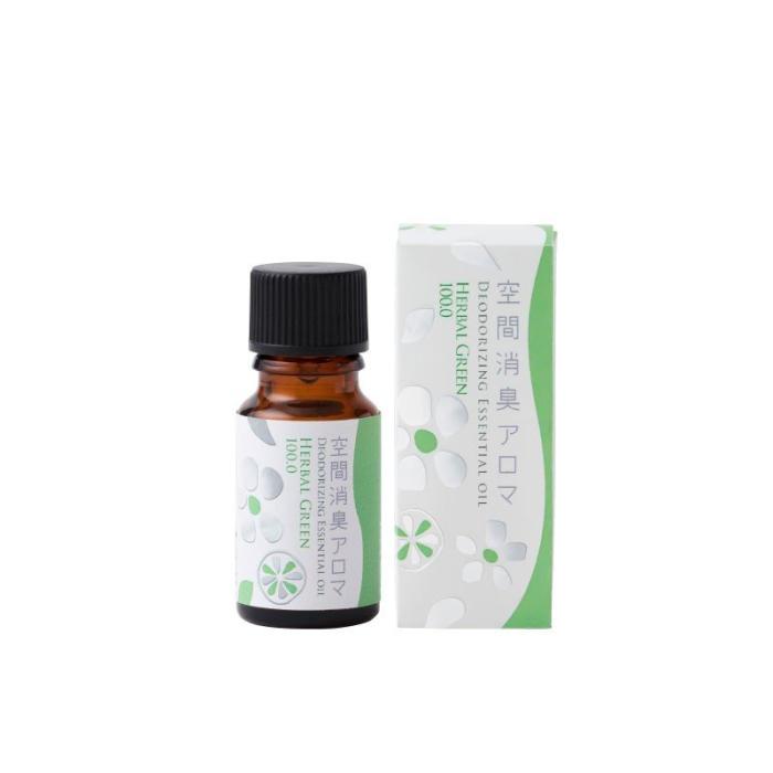 空間消臭アロマ ハーバルグリーン100.0 10ml 08-120-6240 生活の木 495475308･･･