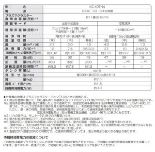 KC-40TH4-W シャープ 加湿空気清浄機 ホワイト系の通販なら: セイカ