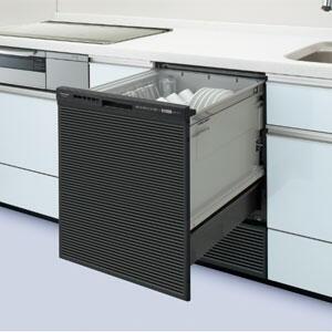 NP-45RD7K パナソニック ドアパネル型 ビルトイン食器洗い乾燥機 ディープタイプ ブラック 商品画像1：セイカオンラインショッププラス