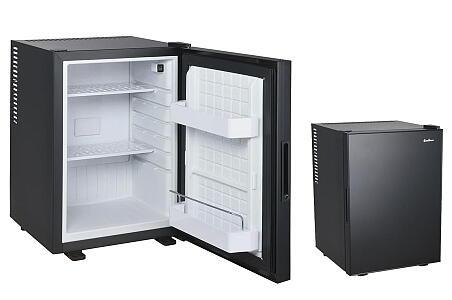 ●お取寄せ ML-40SG-B 三ツ星貿易 ペルチェ式小型冷蔵庫 1ドア右開き 35L エ･･･