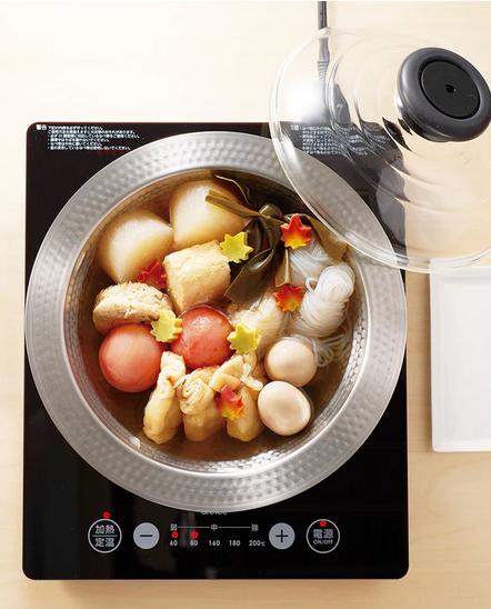 ハリオ HARIO フタがガラスのIH対応ステンレス鍋26雪平 MIS-26 IH対応 直火OK 日本製 商品画像3：セイカオンラインショッププラス