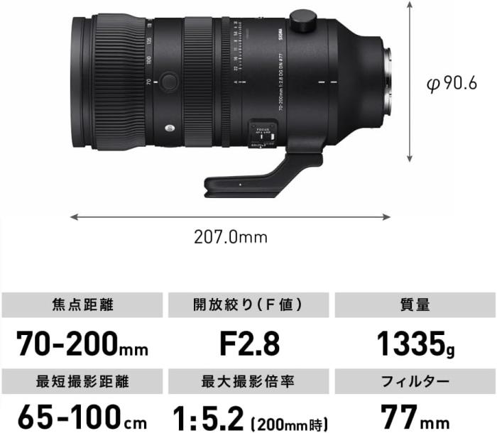 70-200mm F2.8 DG DN OS [ソニーE用] 商品画像7：沙羅の木 plus