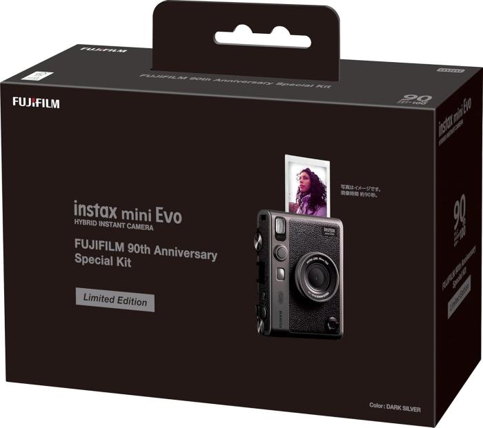 instax mini Evo チェキ FUJIFILM 90th Anniversary Special Kit [DARK SILVER] 商品画像5：沙羅の木 plus