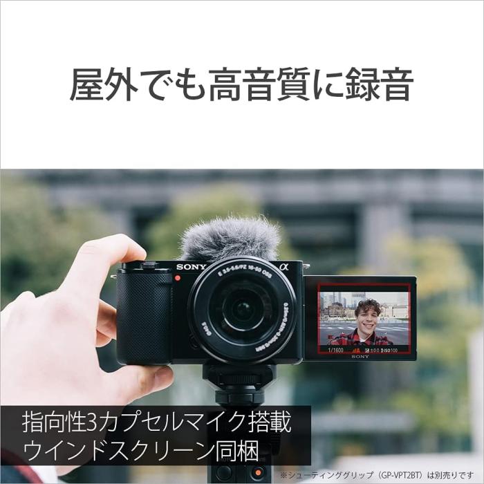 VLOGCAM ZV-E10L パワーズームレンズキット [ブラック] 商品画像13：沙羅の木 plus