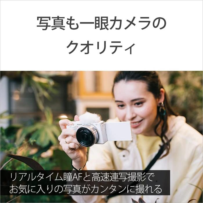 VLOGCAM ZV-E10L パワーズームレンズキット [ブラック] 商品画像14：沙羅の木 plus