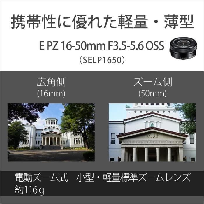 VLOGCAM ZV-E10L パワーズームレンズキット [ブラック] 商品画像17：沙羅の木 plus