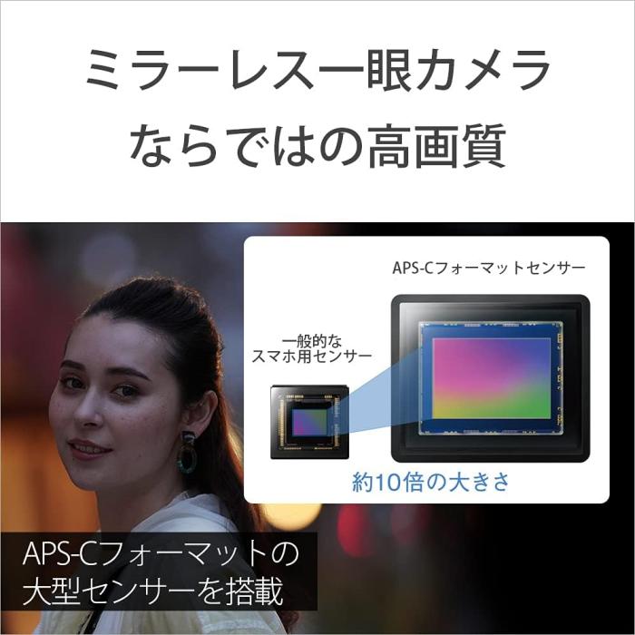 VLOGCAM ZV-E10L パワーズームレンズキット [ブラック] 商品画像6：沙羅の木 plus