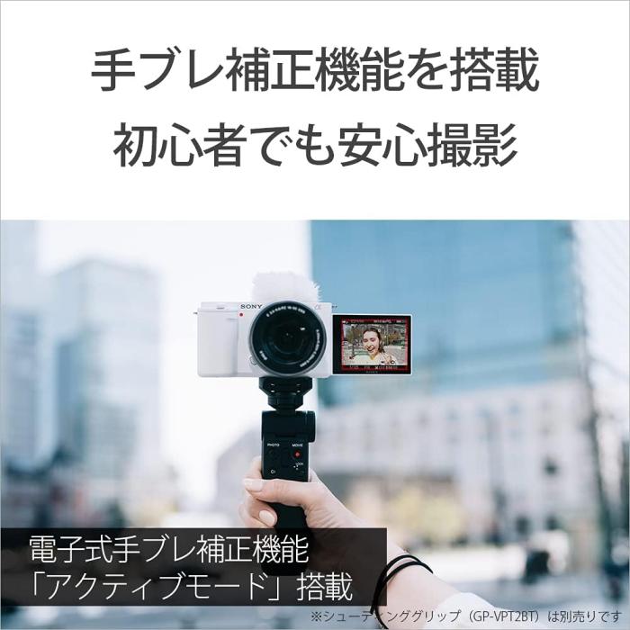 VLOGCAM ZV-E10L パワーズームレンズキット [ブラック] 商品画像12：沙羅の木 plus