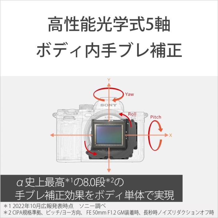 α7R V ILCE-7RM5 ボディ 商品画像13：沙羅の木 plus