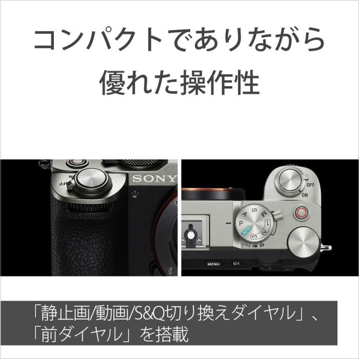 α7C II ILCE-7CM2 ボディ [ブラック] 商品画像16：沙羅の木 plus