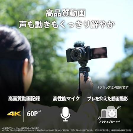 VLOGCAM ZV-E10M2X ダブルズームレンズキット [ホワイト] 商品画像11：沙羅の木 plus