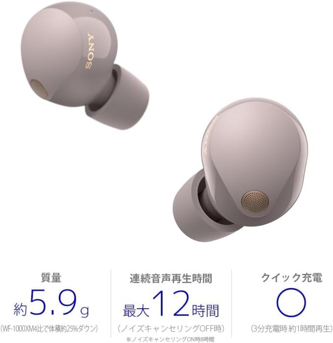 WF-1000XM5 (P) [スモーキーピンク] 商品画像8：沙羅の木 plus