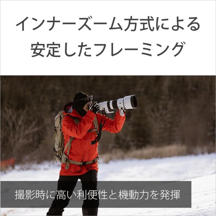 FE 400-800mm F6.3-8 G OSS SEL400800G 商品画像7：沙羅の木 plus