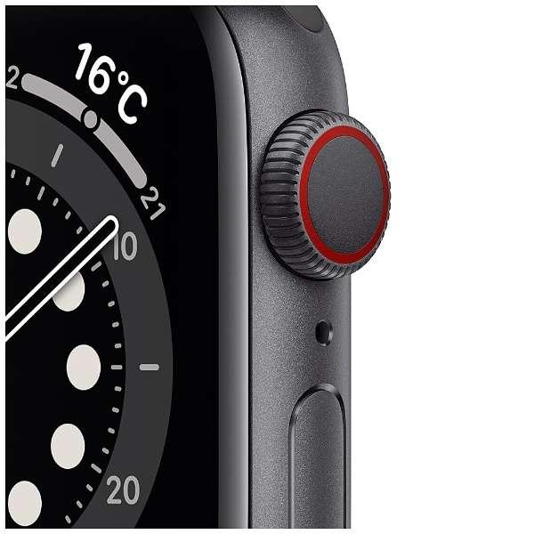 Apple Watch Series 6 GPS+Cellularモデル 40mm M06P3J/A [ブラックスポーツバンド] 商品画像5：沙羅の木 plus