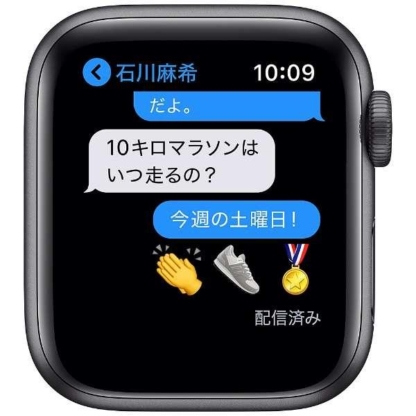 Apple Watch Series 6 GPS+Cellularモデル 40mm M06P3J/A [ブラックスポーツバンド] 商品画像8：沙羅の木 plus