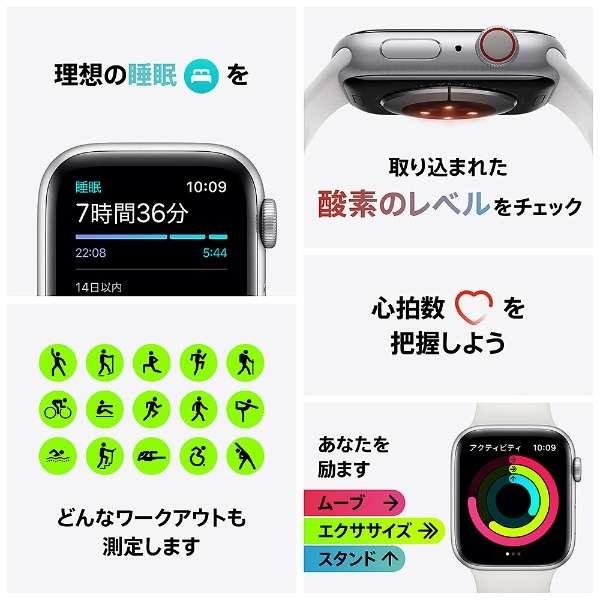 Apple Watch Series 6 GPS+Cellularモデル 40mm M06P3J/A [ブラックスポーツバンド] 商品画像9：沙羅の木 plus