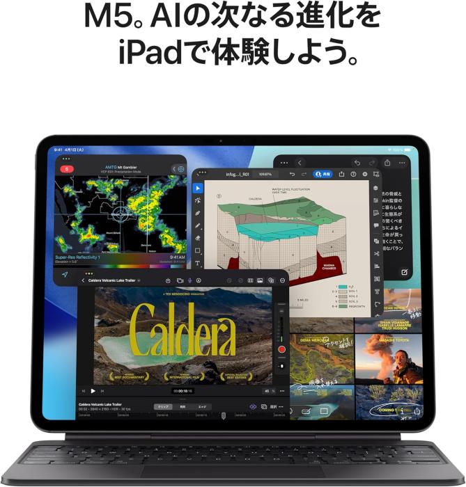 iPad Pro 11インチ Wi-Fi 256GB 2025年秋モデル MDWL4J/A [シルバー] 商品画像3：沙羅の木 plus