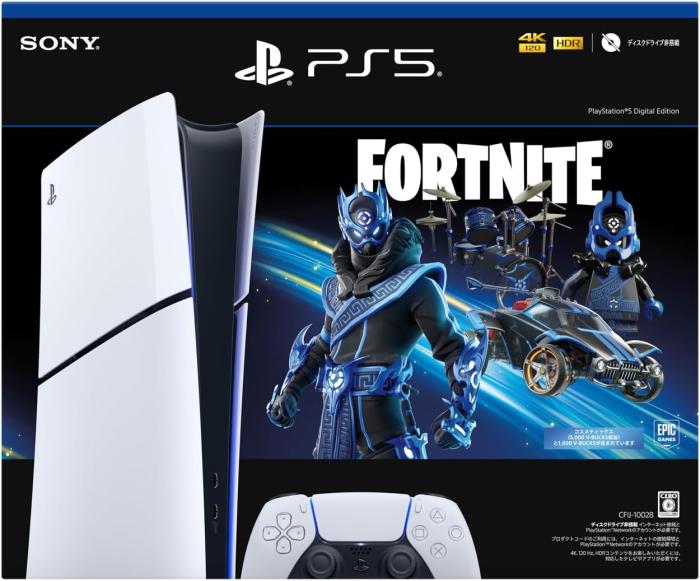 プレイステーション5 デジタル・エディション フォートナイト Cobalt Starパック CFIJ-10028 [1TB] 商品画像2：沙羅の木 plus